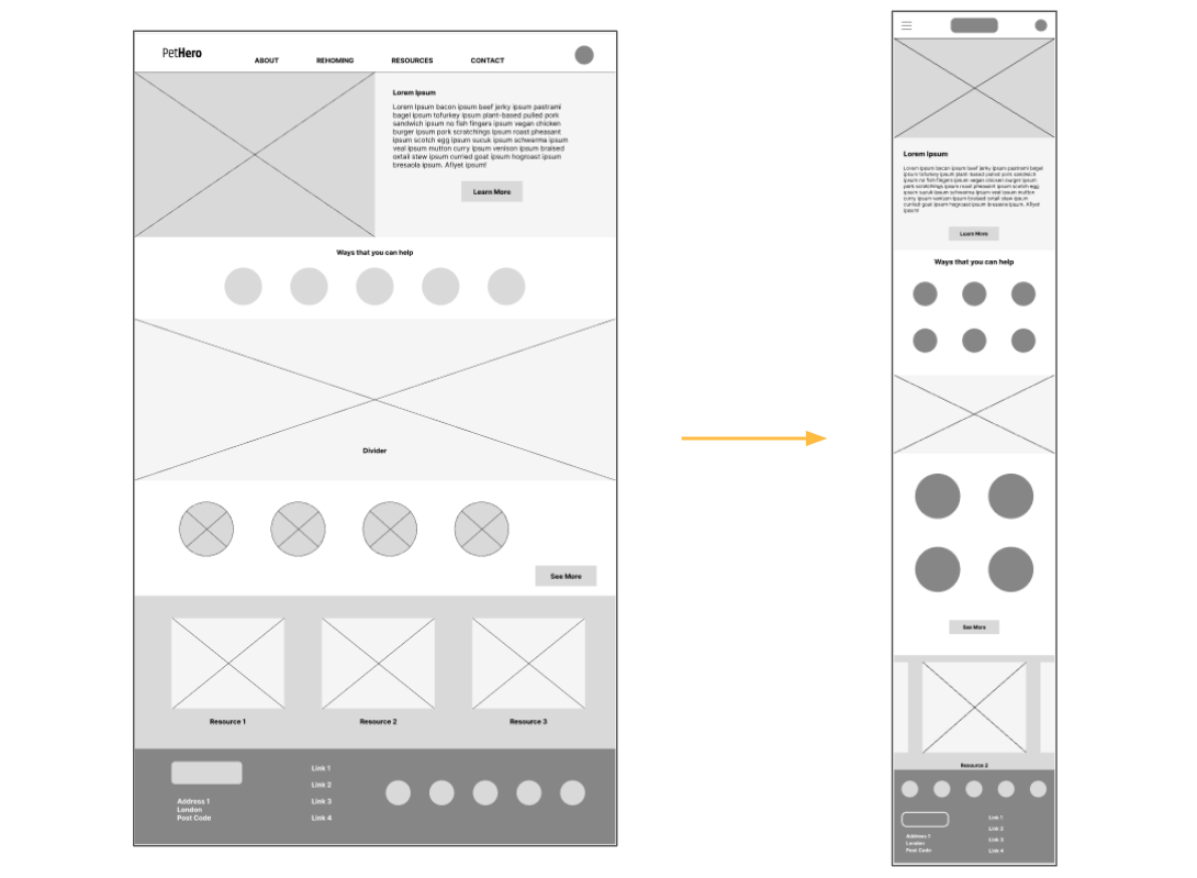 Mobile screen variation 1